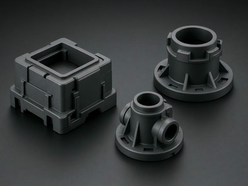 PPS injection molded industrial component