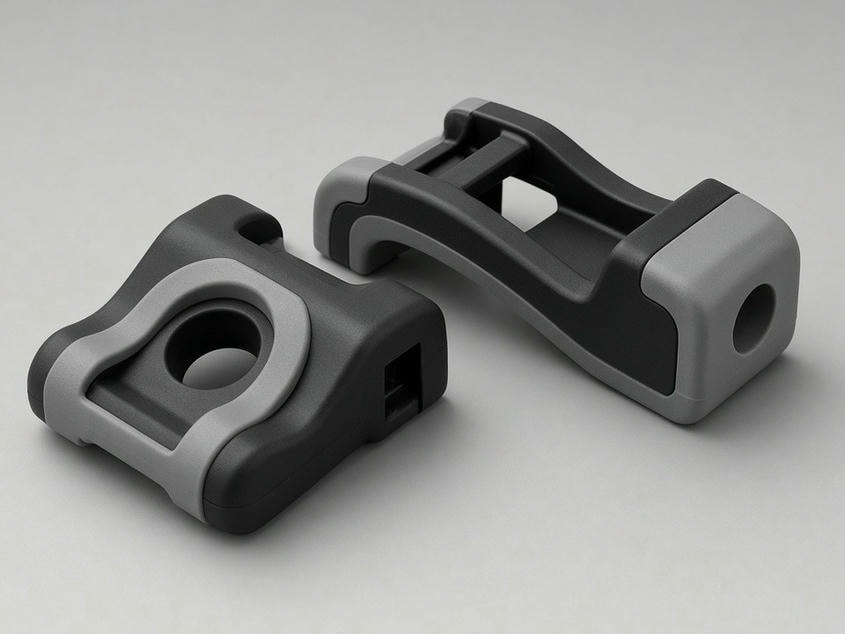 Two-Shot Injection Molding Services | Multi-Material Plastic Manufacturing